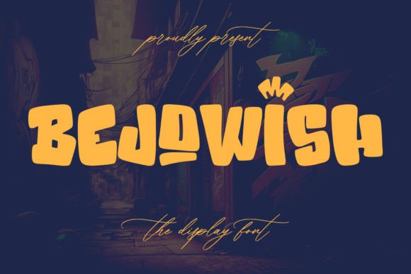 Bejowish: A Bold Display Font That Elevates Small Business Branding