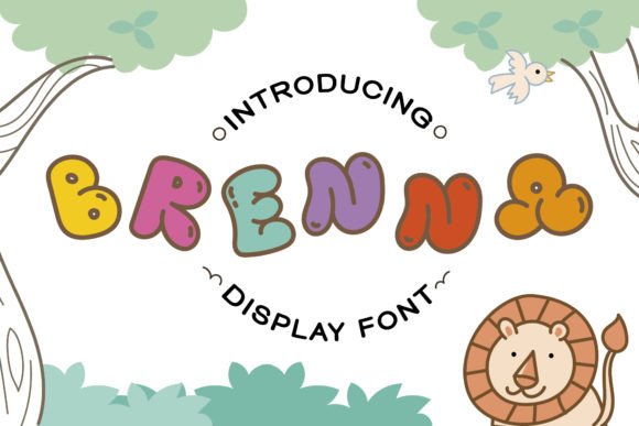 Brenna: A Charming Display Font for Modern Editorial Design