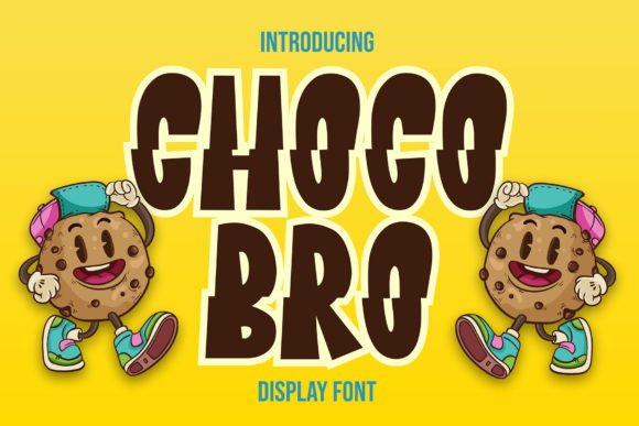 Choco Bro Font: A Playful Display Typeface for Branding That Stands Out