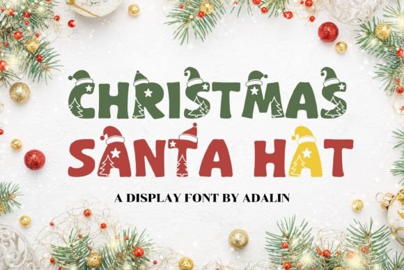 Christmas Santa Hat Font: A Maker’s Guide to Festive Typography