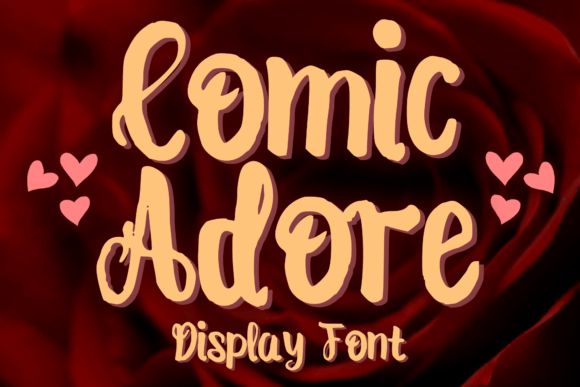 Comic Adore: A Playful Script Font for Modern Web Design