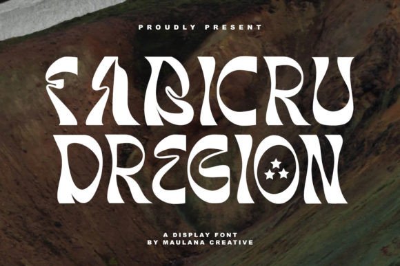 Fabicru Dregion: A Quirky Display Font That Elevates Web Design