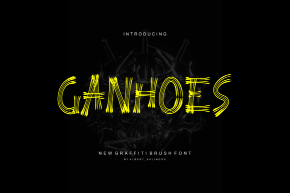 Ganhoes: A Bold Display Font for Dynamic Editorial Design