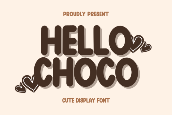 Hello Choco Font: Modern Typography for Crafters