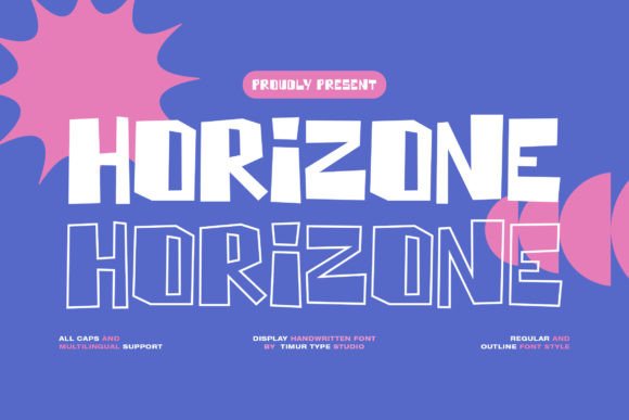 Horizone: A Display Font That Elevates Digital Branding and Web Design