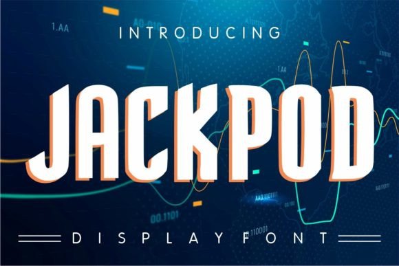 Jackpod: A Bold Display Font for Modern Web Design