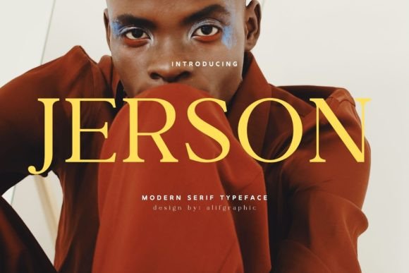 Jerson: A Modern Serif Font for Crafters and Product Designers