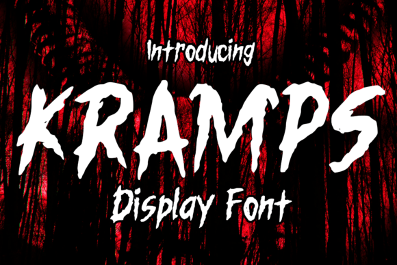 Kramps: A Hauntingly Effective Display Font for Editorial Design