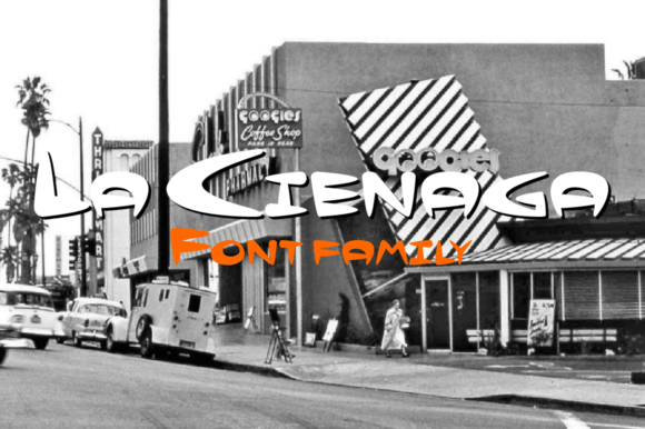 La Cienaga Family: A Playful Display Font for Makers and Creative Sellers