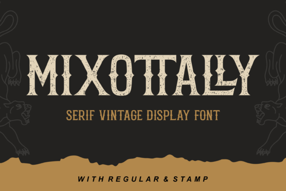 Mixottally: Elevating Editorial Design with Vintage Elegance