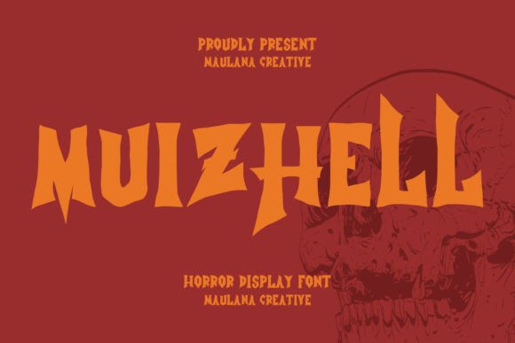 Muizhell: How a Horror Display Font Boosted My Campaign's Visual Impact
