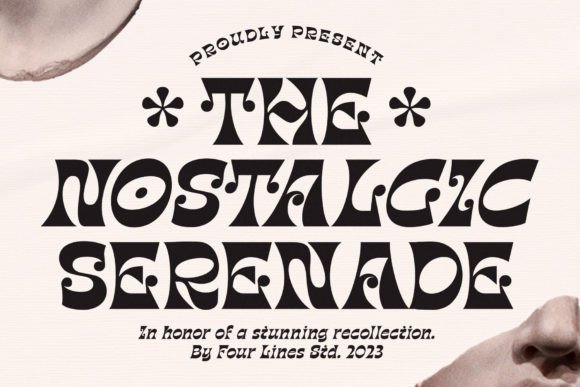 Nostalgic Serenade: A Display Font That Brings Vintage Charm to Modern Editorial Design