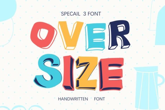 Over Size Duo: A Bold Display Font for Modern Marketing Visuals