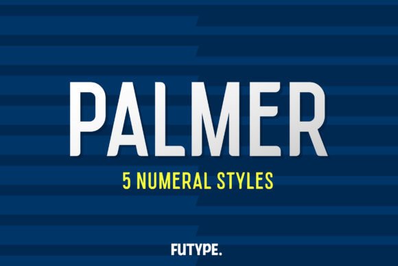 Palmer: A Bold Display Font for Dynamic Brand Identities