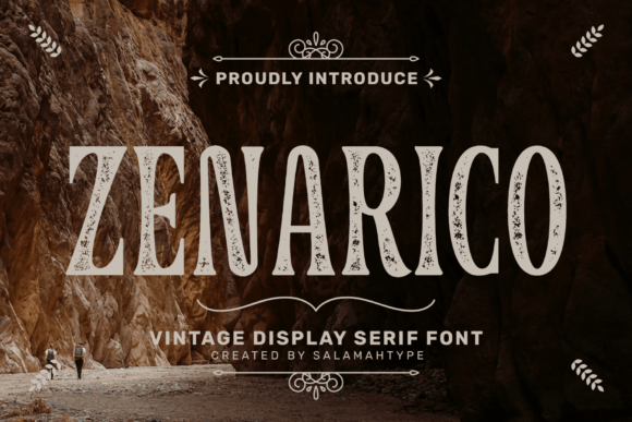 Zenarico: A Vintage Serif Font for Editorial Elegance
